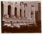 Exterior marble work : east elevation