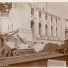 Exterior marble work : east elevation