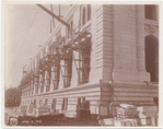 Exterior marble work : southeast corner