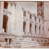 Exterior marble work : east elevation