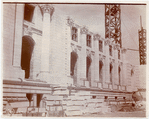 Exterior marble work : east elevation