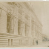 Exterior marble work : north facade