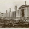 Exterior marble work : west facade