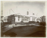 Exterior marble work : the building seen from the southeast corner of Fifth Avenue and Fortieth Street