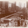Exterior marble work : construction of the Fortieth Street driveway