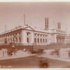 Exterior marble work : building seen from the southeast corner of Fifth Avenue and Fortieth Street