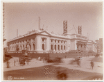 Exterior marble work : building seen from the southeast corner of Fifth Avenue and Fortieth Street