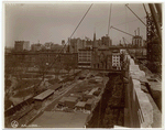 View of Bryant Park and Forty-second Street from the south end of the west facade