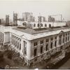 Exterior marble work : view of the northeast corner from above (from the Bristol Hotel?)