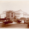 Exterior marble work : the Fifth Avenue facade, from the southeast corner of Fortieth Street and Fifth Avenue