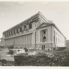 Exterior marble work : southwest corner