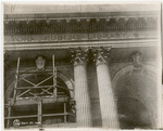 Exterior marble work : detail of the Fifth Avenue facade