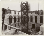 Interior work : construction of the south court