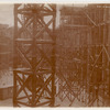 Interior work : scaffolding in the snow