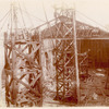 Interior work : construction of a roof