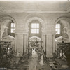 Interior work : construction of Astor Hall and the Fifth Avenue entrance