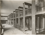 Interior work : construction of two levels of bookstacks