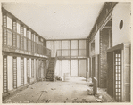 Interior work : construction of bookcases at floor level and on a balcony
