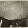 Interior work : plaster ceiling decoration