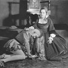 Anita Kerry (Penelope) and Barry Macollum (The Fool).