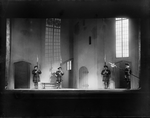 Scene with four guards.