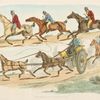 Race with a carriage.