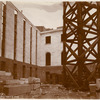 Interior work : construction of a courtyard