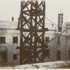 Interior work : construction of a courtyard