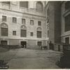 Interior work : construction of a courtyard