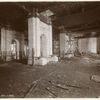 Interior work : construction of Gottesman Exhibition Hall