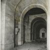 Interior work : arches in Astor Hall, in front of Gottesman Exhibition Hall