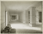 Interior work : construction of the Stokes Gallery