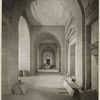 Interior work : arches in Astor Hall, in front of Gottesman Exhibition Hall