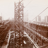 Interior work : construction of the Main Reading Room, looking south