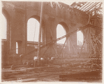 Interior work : construction of the Main Reading Room