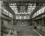 Interior work : construction of room 83 (now room 80)