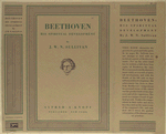 Beethoven; his spiritual development.