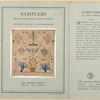 Samplers, selected and described with an introduction by Leigh Ashton ...