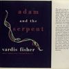 Adam and the Serpent, by Vardis Fisher.