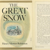 The Great Snow, by Henry Morton Robinson.