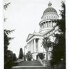State capitol, Sacramento, California, from the right side of the front portico.]