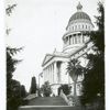 State capitol, Sacramento, California, from the right side of the front portico.