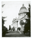 State capitol, Sacramento, California, from the right side of the front portico.
