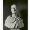 Bust of Charles Brooks, pioneer advocate of free public schools, in the Massachusetts State House, Boston.