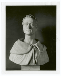 Bust of Charles Brooks, pioneer advocate of free public schools, in the Massachusetts State House, Boston.