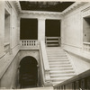 Interior work : stairway at the north end of the third floor