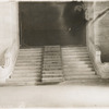 Interior work : construction of a stairway in Astor Hall