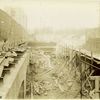 Foundation work, Fortieth Street side