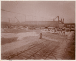 General view of yard, [Port Morris marble yard]