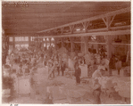 Carving shop, [Port Morris marble yard]